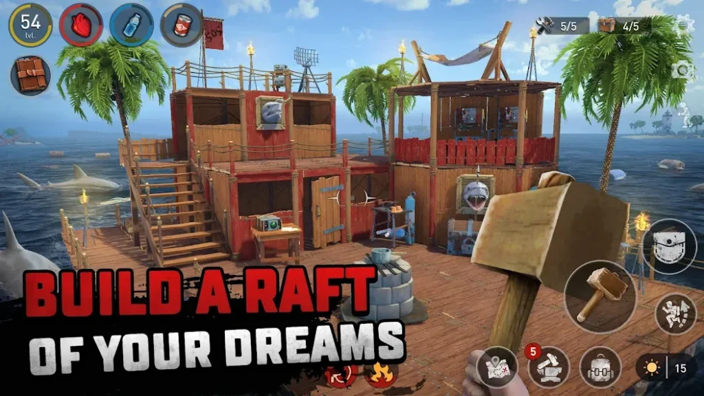 Raft Survival  Ocean Nomad Mod Apk