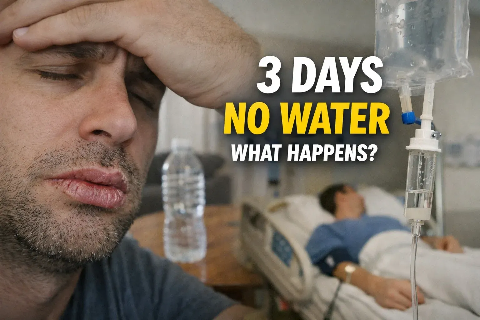 What Happens If You Don't Drink Water for 3 Days? (Brutal)