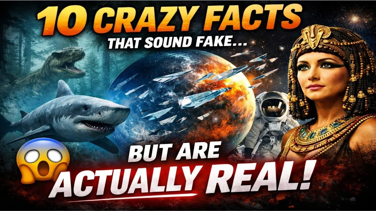 10 Weird Facts That Sound Fake But Are 100% Real