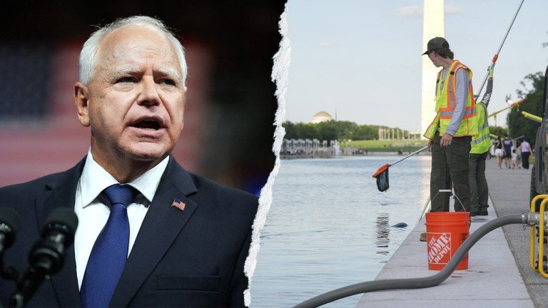 Walz’s Reflecting Pool Attack Backfires: Minnesota Fraud Scandal Haunts Governor