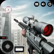 Sniper 3D MOD APK v7.5.0 — All Levels Open